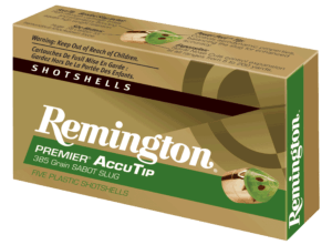 Remington Ammunition PRA12 Premier Accutip 12 Gauge 2.75″ 385 GR 5rd Box