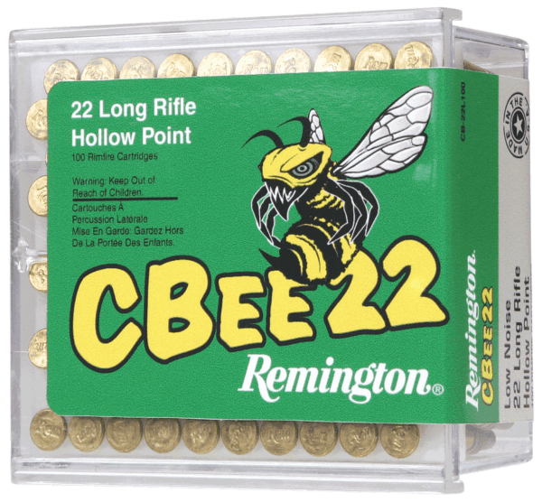 Remington Ammunition CB22L100 Cbee 22 LR 33 gr Hollow Point (HP) 100rd Box