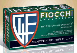 Fiocchi 308B Shooting Dynamics 308 Win 150 gr Pointed Soft Point (PSP) 20rd Box