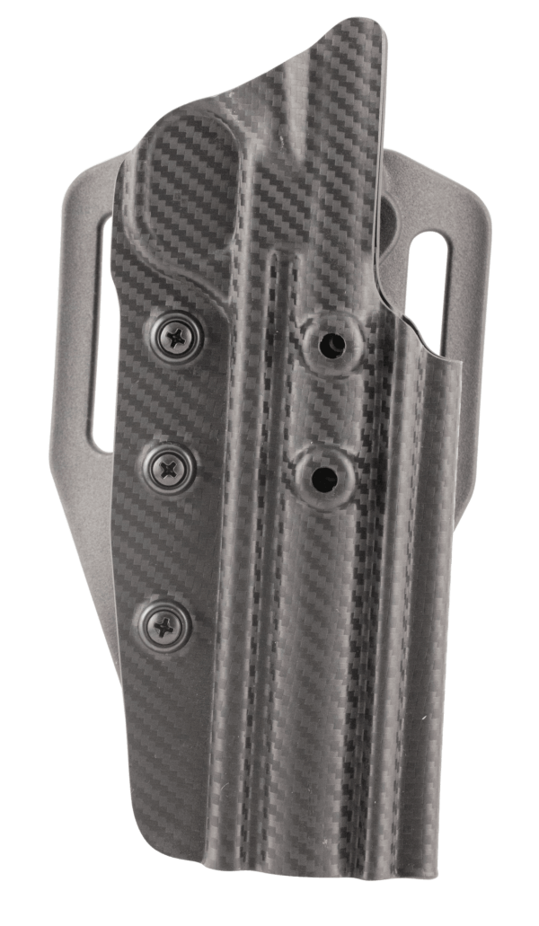 Tactical Solutions HOLBMH Trail-Lite High Ride OWB Black Carbon Fiber Thermoplastic Belt Slide Fits Browning Buck Mark Ambidextrous