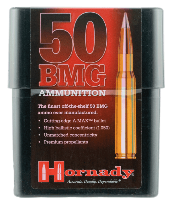 Hornady 8270 Match Target 50 BMG 750 gr Hornady A-Max (AMX) 10rd Box