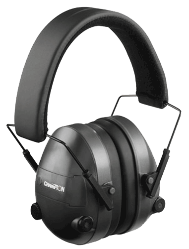 Champion Targets 40974 Electronic Muffs 25 dB Over the Head Black Adult
