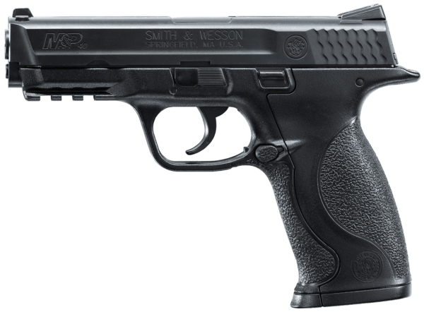 Umarex S&W Air Guns 2255050 S&W M&P  CO2 177 19+1 4.30″ Black Polymer Grips
