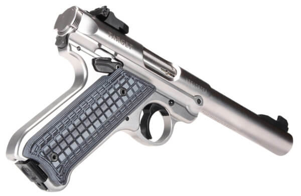 Pachmayr 61075 G10 Tactical Pistol Grip Ruger MKIV Grappler Textured Black