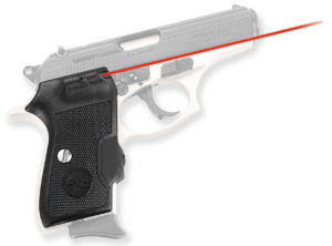 Crimson Trace LG437 Laserguard 5mW Red Laser with 633nM Wavelength & 50 ft Range Black Finish for 9mm Luger & 40 S&W Kahr CW PW