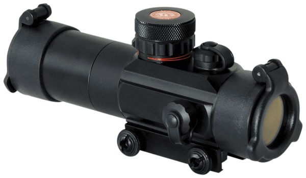 TruGlo TG-8030TB Tactical Matte Black 1x 30mm 3 MOA Dual (Red/Green) Illuminated Dot Reticle
