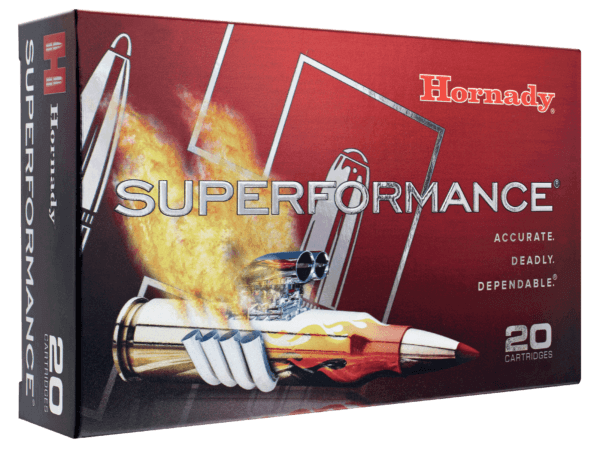 Hornady 81496 Superformance Hunting 6.5 Creedmoor 129 gr Super Shock Tip (SST) 20rd Box