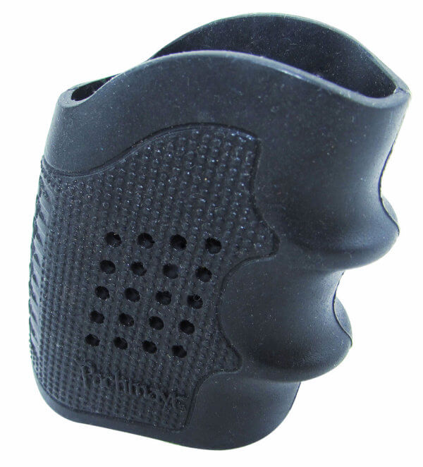 Pachmayr 05170 Tactical Grip Glove  Black Rubber