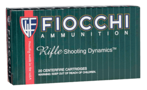 Fiocchi 22250B Field Dynamics Rifle 22-250 Rem 55 gr Pointed Soft Point (PSP) 20rd Box