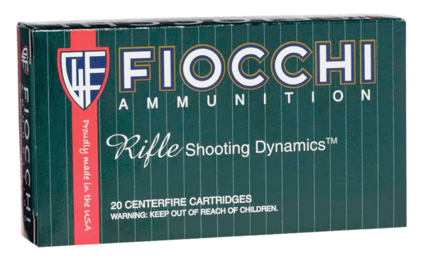 Fiocchi 22250B Shooting Dynamics 22-250 Rem 55 gr Pointed Soft Point (PSP) 20rd Box