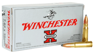 Winchester Ammo X76239 Super-X 7.62x39mm 123 gr Pointed Soft Point (PSP) 20rd Box
