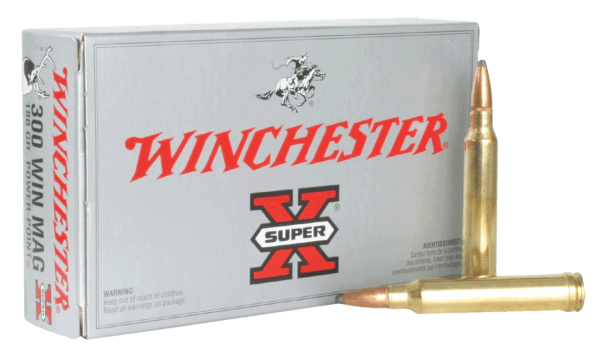 Winchester Ammo X30WM2 Super X Hunting 300 Win Mag 180 gr Power-Point (PP) 20rd Box
