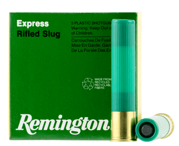 Remington Ammunition 20618 Slugger Hunting 410 Gauge 2.50″ 1/5 oz Rifled Slug Shot 5rd Box