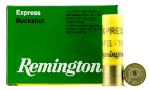 Remington Ammunition 20BK3 Express 20 Gauge 2.75″ 20 Pellets 3 Buck Shot 5rd Box