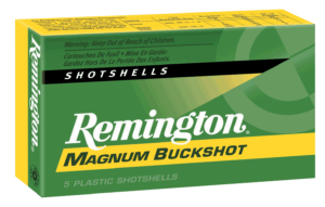 Remington Ammunition 12HB4 Express Magnum 12 Gauge 3″ 41 Pellets 4 Buck Shot 5rd Box