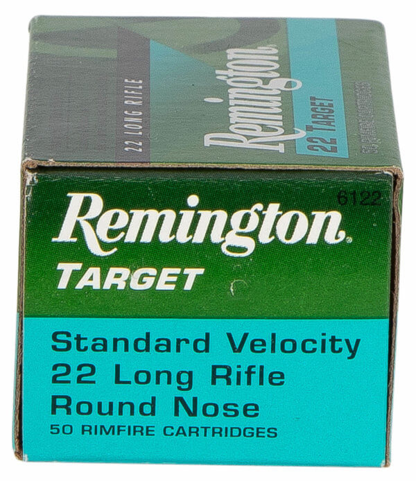 Remington Ammunition 6122 Target 22 LR 40 gr Round Nose (RN) 50rd Box