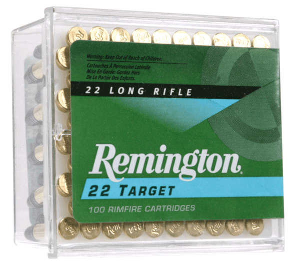 Remington Ammunition 21284 Target Rimfire 22 LR 40 gr Round Nose (RN) 100rd Box