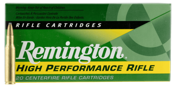 Remington Ammunition R222R1 High Performance 222 Rem 50 gr Pointed Soft Point (PSP) 20rd Box