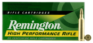 Remington Ammunition R22501 High Performance 22-250 Rem 55 gr Pointed Soft Point (PSP) 20rd Box