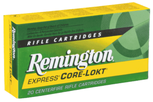 Remington Ammunition 21507 Core-Lokt Hunting 25-06 Rem 100 gr Pointed Soft Point Core-Lokt (PSPCL) 20rd Box
