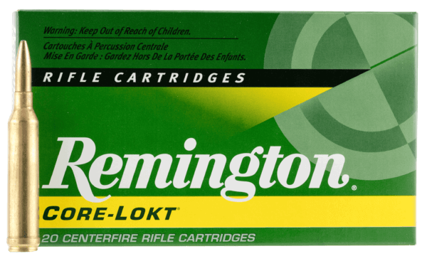 Remington Ammunition R264W2 Core-Lokt 264 Win Mag 140 gr Pointed Soft Point (PSP) 20rd Box