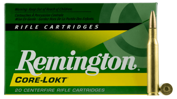 Remington Ammunition R270W2 Core-Lokt 270 Win 130 gr Core-Lokt Pointed Soft Point (PSPCL) 20rd Box