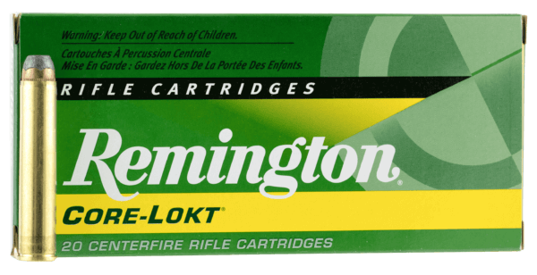Remington Ammunition 29475 Core-Lokt Hunting 444 Marlin 240 gr Soft Point Core-Lokt (SPCL) 20rd Box