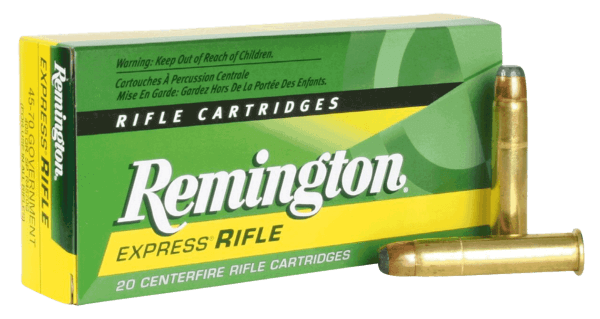 Remington Ammunition 29473 Core-Lokt Hunting 45-70 Gov 405 gr Soft Point Core-Lokt (SPCL) 20rd Box