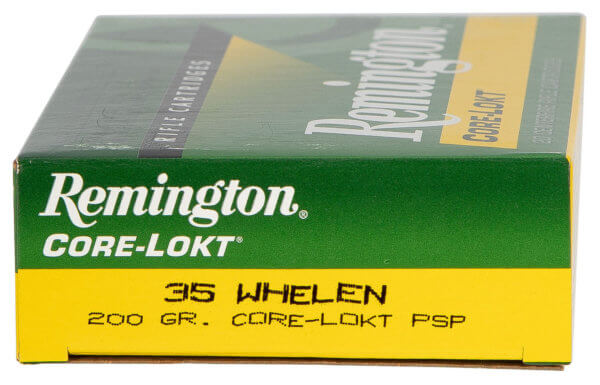 Remington Ammunition R35WH1 Core-Lokt 35 Whelen 200 gr Core-Lokt Pointed Soft Point (PSPCL) 20rd Box