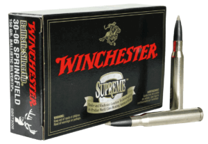 Winchester Ammo SBST3006 Ballistic Silvertip Hunting 30-06 Springfield 150 gr Rapid Controlled Expansion Polymer Tip 20rd Box