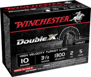 Winchester Ammo STH105 Double X High Velocity Turkey 10 3.50″ 2 oz 5 Shot 10rd Box