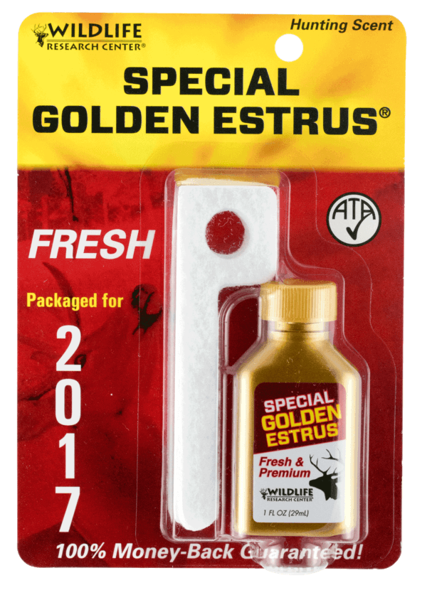 Wildlife Research 405 Special Golden Estrus Deer Attractant Doe In Estrus Scent 1oz Bottle