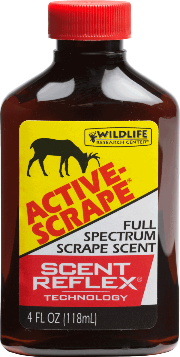 Wildlife Research 2404 Active-Scrape Deer Attractant Doe In Estrus/Buck Urine Scent 4 oz Bottle