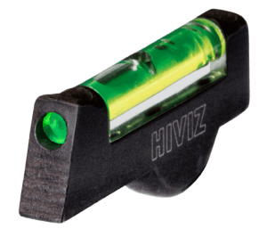 HiViz SW1002R Front Sight for Smith and Wesson Revolver with 2.5 or Longer Barrel  Black | Red Fiber Optic”
