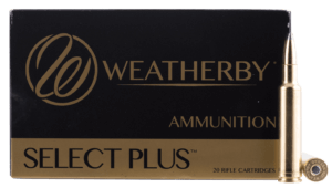 Weatherby N270150PT Select Plus 270 Wthby Mag 150 gr 3245 fps Nosler Spitzer Partition (SPT) 20rd Box