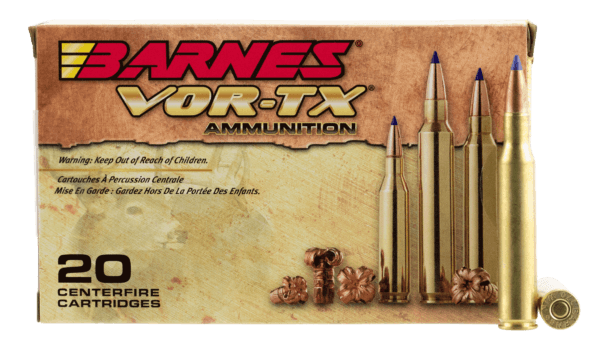 Barnes Bullets 21524 VOR-TX Centerfire Rifle 270 Win 130 gr Tipped TSX Boat-Tail 20rd Box