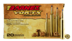 Barnes Bullets 21526 VOR-TX Rifle 7mm Rem Mag 140 gr Tipped TSX Boat Tail 20rd Box