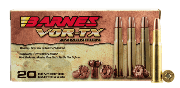 Barnes Bullets 21535 VOR-TX Centerfire Rifle 30-30 Win 150 gr Barnes TSX Flat Nose (TSXFN) 20rd Box