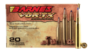 Barnes Bullets 21531 VOR-TX Rifle 30-06 Springfield 150 gr Tipped TSX Boat Tail 20rd Box