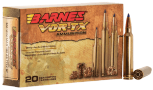 Barnes Bullets 21537 VOR-TX Rifle 300 Win Mag 165 gr Tipped TSX Boat Tail 20rd Box