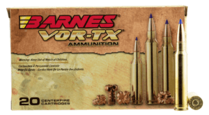 Barnes Bullets 21542 VOR-TX Centerfire Rifle 338 Win Mag 225 gr Tipped TSX Boat-Tail 20rd Box