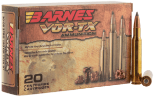 Barnes Bullets 21533 VOR-TX Rifle 30-06 Springfield 180 gr Tipped TSX Boat Tail 20rd Box