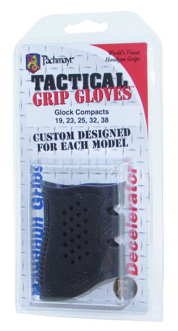 Pachmayr 05174 Tactical Grip Gloves For Glock 19/23 Soft Rubber