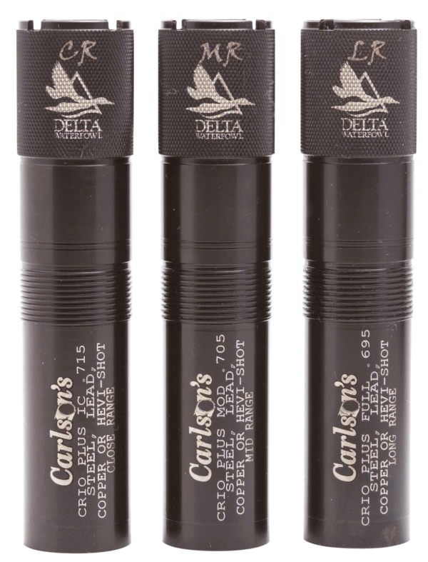 Carlsons 07579 Delta Waterfowl Benelli Crio Plus 12 Gauge Close-Range/Mid-Range/Long-Range 17-4 Stainless Steel Black
