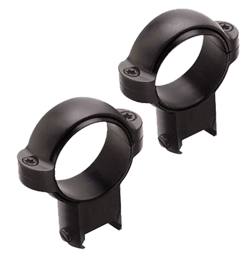 Burris 420069 Rimfire Scope Ring Set Matte Black Steel 1″ Tube Medium Quick Detach .22″ Grooved Receiver