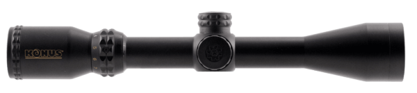 Konus 7276 KonusPro 3-9x 40mm Obj 37-12.3 ft @ 100 yds FOV 1″ Tube Black Matte Dual Illuminated Engraved Ballistic 550