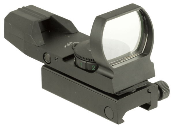 TruGlo TG-8370B Open Dot Sight Black Anodized 1x 34mm 5 MOA Dual (Red/Green) Illuminated Dot Reticle