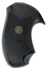Pachmayr 03252 Compact Pistol Grip S&W J Frame Round Butt Black Rubber
