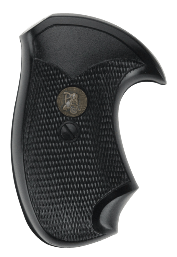 Pachmayr 02523 Compact Pistol Grip Charter Arms-All Models Rubber Black
