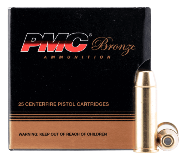 PMC 44D Bronze Target 44 Rem Mag 240 gr Truncated Cone Soft Point (TCSP) 25rd Box